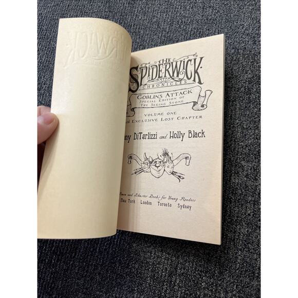 Vol 1-3 The Spiderwick Chronicles Special Edition of The Seeing Stone - Picture 5 of 13